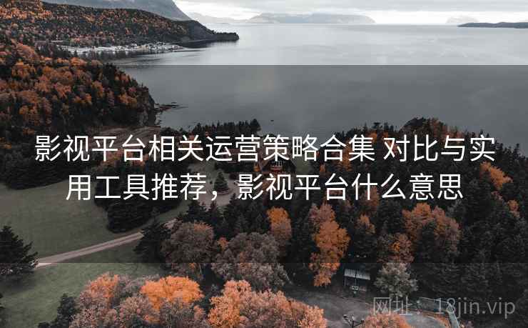 影视平台相关运营策略合集 对比与实用工具推荐，影视平台什么意思
