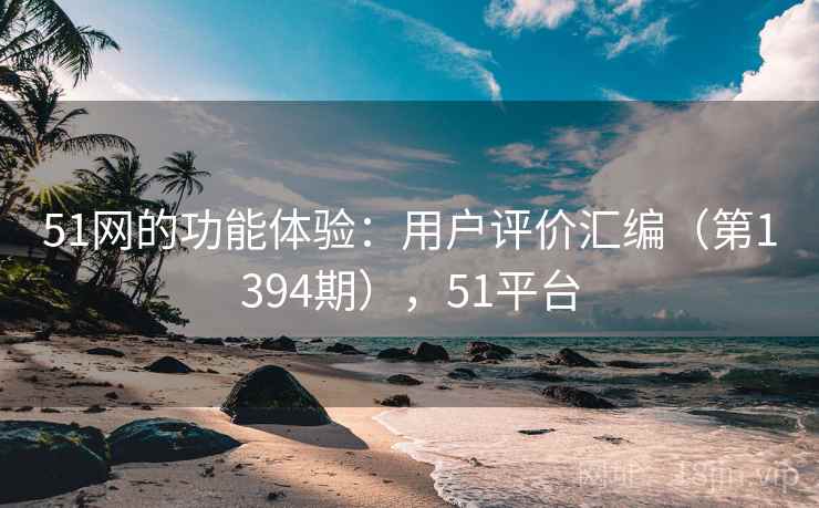51网的功能体验：用户评价汇编（第1394期），51平台